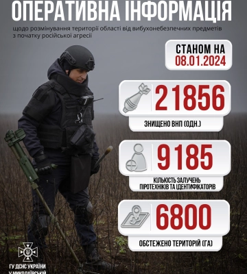 Миколаївські піротехніки ДСНС розміновують Херсонщину