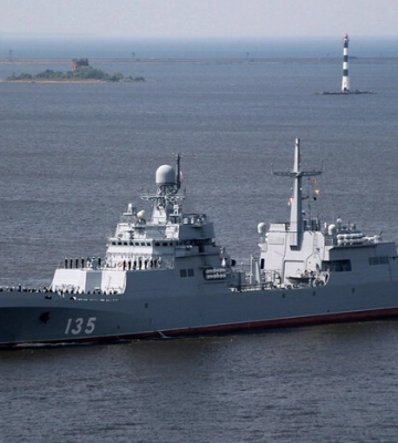Россия перебросила в Севастополь новейший десантный корабль