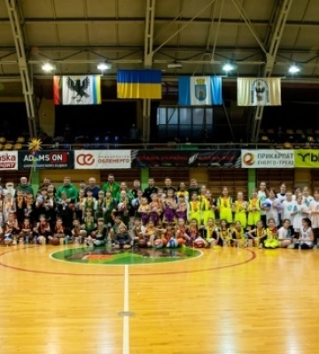 В Івано-Франківську пройшов дитячий Фестиваль мінібаскетболу