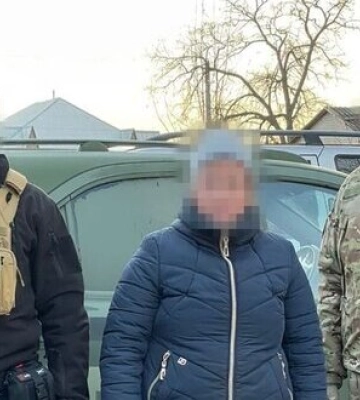 Затримано &quot;заступницю голови виборчкому РФ&quot;, яка допомагала рашистам провести &quot;референдум&quot; на Херсонщині, - СБУ. ФОТО