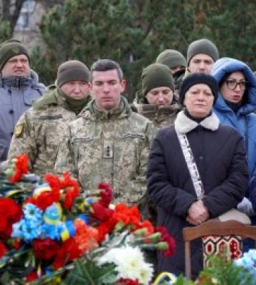 В Ужгороді сьогодні, 8 січня, попрощалися із підполковником Андрієм Лущакевичем