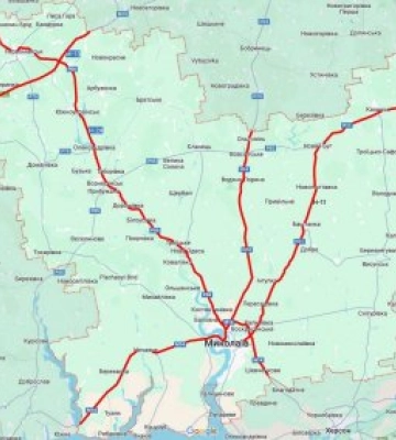 Обмеження руху для вантажного транспорту та автобусів на автомобільних дорогах у Миколаївській області