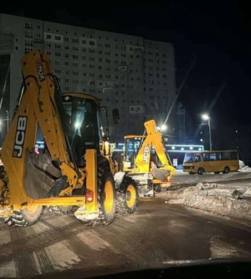 У Дніпрі вночі працював «буран»