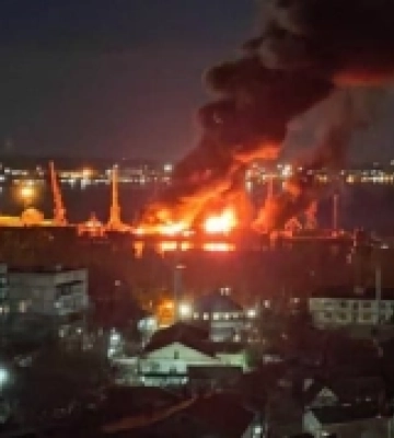 У Феодосії ЗСУ вразили великий десантний корабель росіян