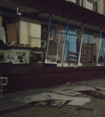 Окупаційна влада Криму показала наслідки нічної «бавовни» (фото, відео)