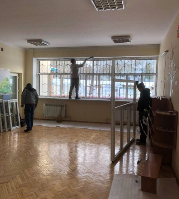 Як відновлюють сихівські школи й садочок, які постраждали від ракетного обстрілу