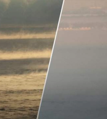 Надзвичайно рідкісне погодне явище: поблизу Одеси з моря підіймається пара