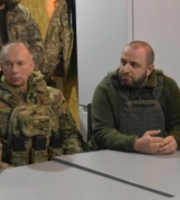 «Ворогу не сподобається»: Залужний і Умєров відвідали позиції біля Куп’янська