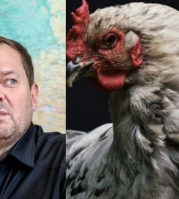 В Мелитополе гауляйтер Е. Балицкий озабочен яйцами - грозится рейдами