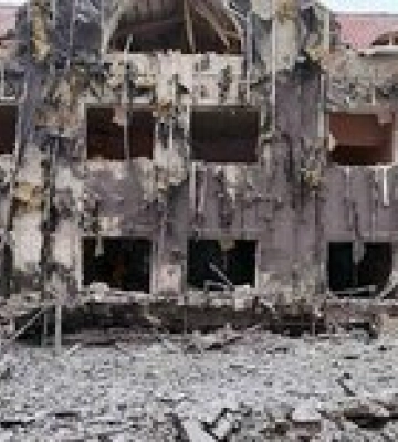Наслідки ворожих ударів по Херсонщині. ФОТОрепортаж