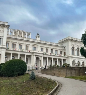 Январские контрасты крымской Ливадии (фотогалерея)