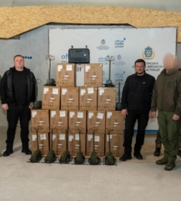 Українським військовим передали системи РЕБ та акумулятори