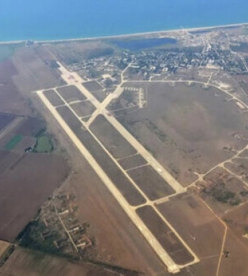 Супутникові знімки підтвердили знищення 4 січня російської бази на аеродромі Саки. ВIДЕО