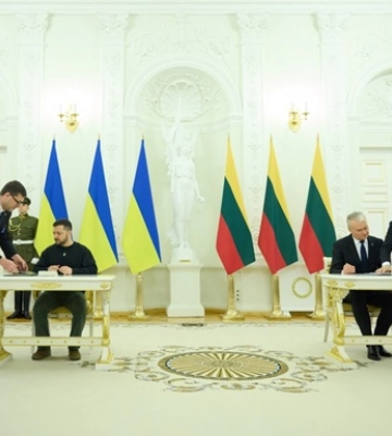 У Литві підписали Спільну заяву президентів та низку документів