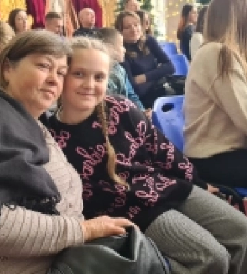 У Луцьку для дітей загиблих воїнів влаштували різдвяне свято