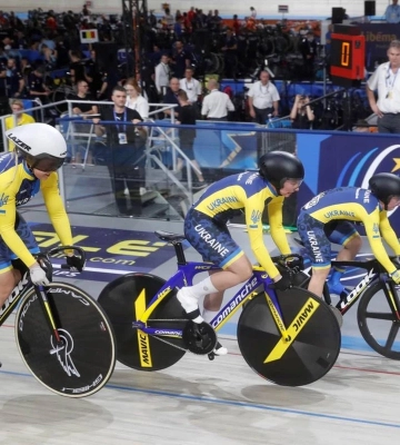 П&#039;ятеро велосипедистів з Львівщини змагаються на чемпіонаті Європи
