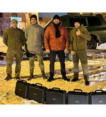 БпЛА та зарядні станції: Луцька міськрада передала чергову допомогу військовим