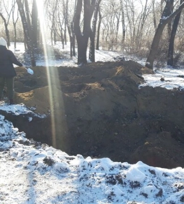 Держекоінспекція обстежує території після обстрілів Запоріжжя 8 січня