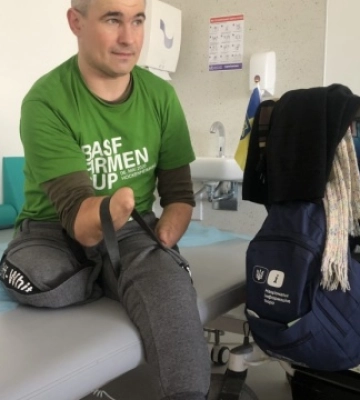 У Львові протезують захисника, якому в чеченському полоні ампутували руки та ноги