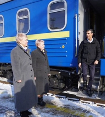 &quot;Наша підтримка не може і не буде слабшати&quot;: прем&#039;єр Великої Британії прибув до Києва