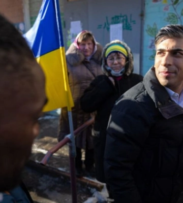 До Києва з візитом прибув прем&#039;єр Великої Британії Ріші Сунак