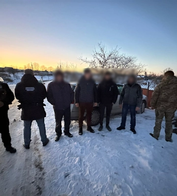 Заплатили по $3 тис: трьох ухилянтів з Харкова піймали прикордонники (відео)