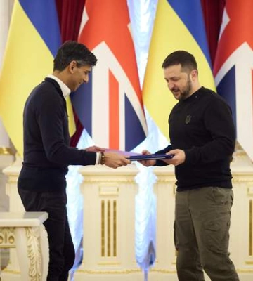 Сунак объявил о самом большом едином пакете помощи для Украины с начала войны: детали