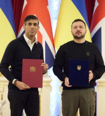 Зеленський і Сунак провели переговори та підписали угоду у сфері безпеки