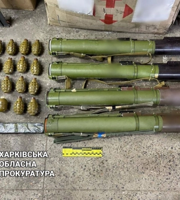 Збував бойові гранати і вибухівку: викрито харків’янина, який незаконно торгував зброєю та боєприпасами