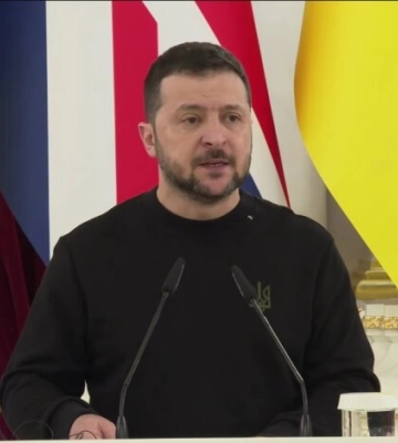 Зеленский встретился с Сунаком в Киеве
