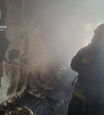 У Помічній під час пожежі чоловік отруївся чадним газом 