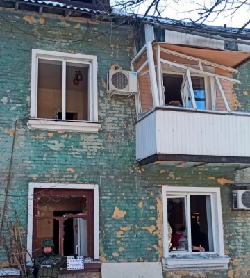 В результате авиаудара по Авдеевке погиб мужчина