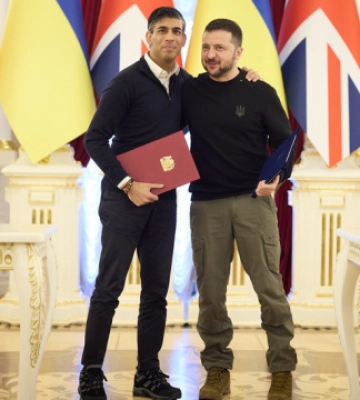 Президент назвав безпекову угоду з Британією «взірцем для нашого часу»