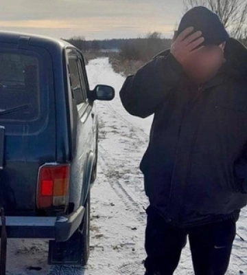 Намагався втекти: на Волині затримали браконьєра