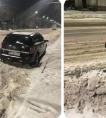 У Луцьку штрафуватимуть автомобілі, які заважають снігоприбиральній техніці