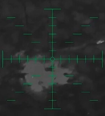 На Харківщині прикордонники знищили ворожий бліндаж. ВIДЕО