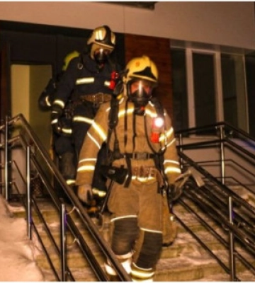 У Харкові горіла дитяча лікарня