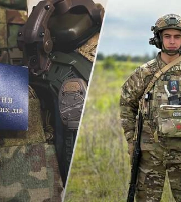 Після розголосу: звільнений з полону захисник Маріуполя &quot;Смурф&quot; отримав посвідчення УБД