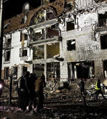 Ракетный удар по Харькову: пострадали 11 человек