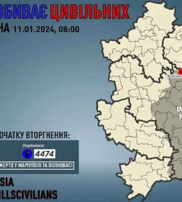 За добу на Донеччині окупанти вбили одного цивільного