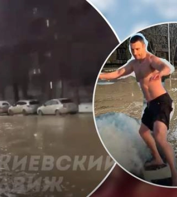 Второй раз за неделю: Борщаговка снова страдает от канализационного потопа