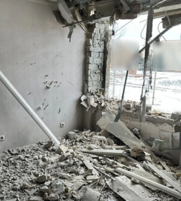 Внаслідок ворожого обстрілу села на Херсонщині поранений цивільний