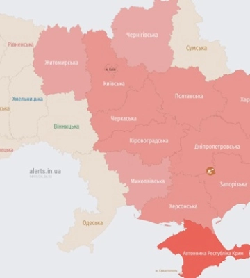 В Україні знову лунає повітряна тривога