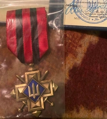 Воїн з Волині Сергій Кущук отримав від Залужного «Золотий хрест»