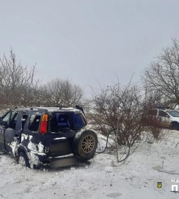 Не впорався з керуванням на слизькій дорозі: в Одеській області внаслідок ДТП загинув водій кросовера