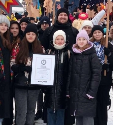 На Львівщині встановили рекорд з виконання коляди
