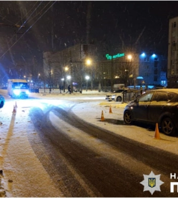 У Полтаві в ДТП серйозно травмовано людину