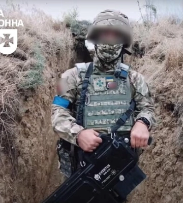 На Запорожском направлении пограничники отбили российскую атаку беспилотниками