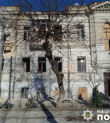 Окупанти атакували дроном пожежний підрозділ у Станіславі, поранені четверо вогнеборців