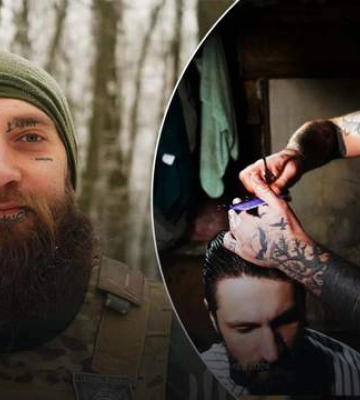 За плечима 13 виїздів: барбер з Хмельницького майже рік їздить на &quot;нуль&quot; стригти військових